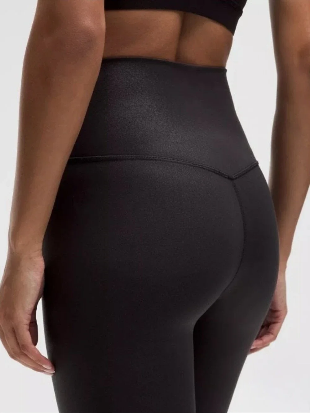 lululemon Align™ High-Rise Pant 25" - Shimmer Black - Picture 4 of 10